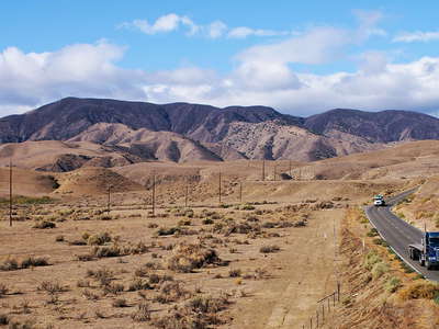 State Route 198 and Diablo Range