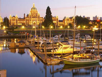 Victoria  |  Inner Harbour and Parliament