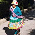 Carhuaz | Woman in traditional outfit