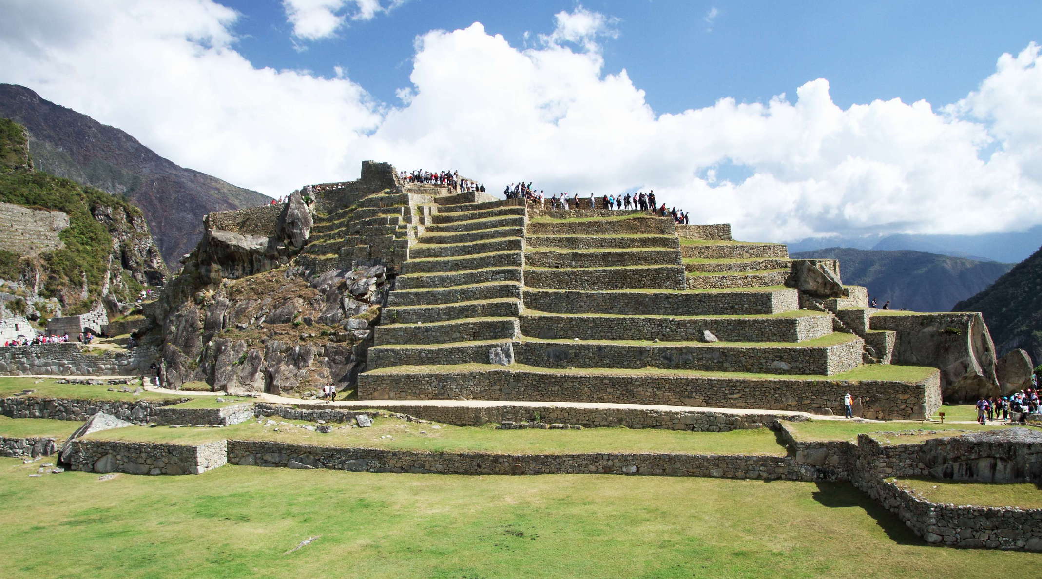 Machu Picchu | Upper town with terraces