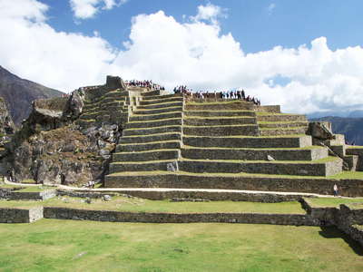 Machu Picchu  |  Upper town with terraces