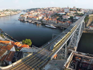 Porto with Rio Douro and Ponte Dom Luís I