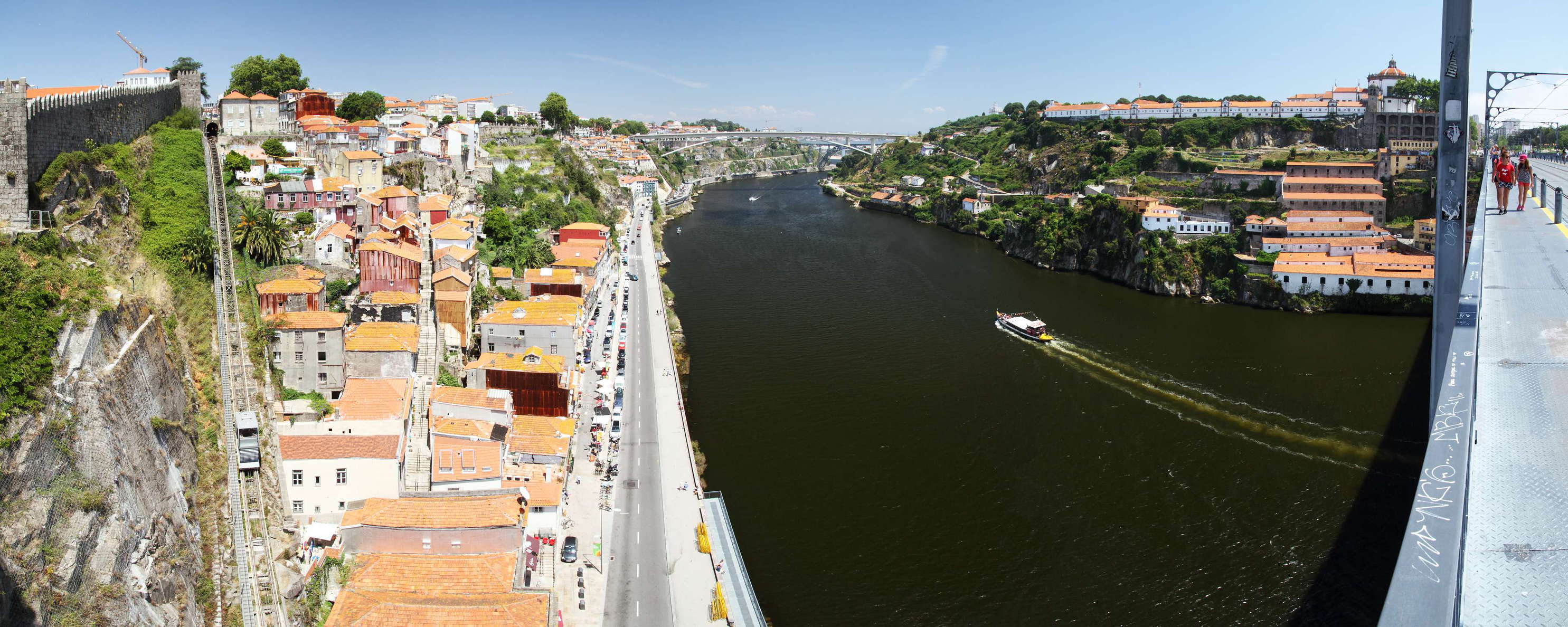 Porto  |  Funicular dos Guindais and Rio Douro
