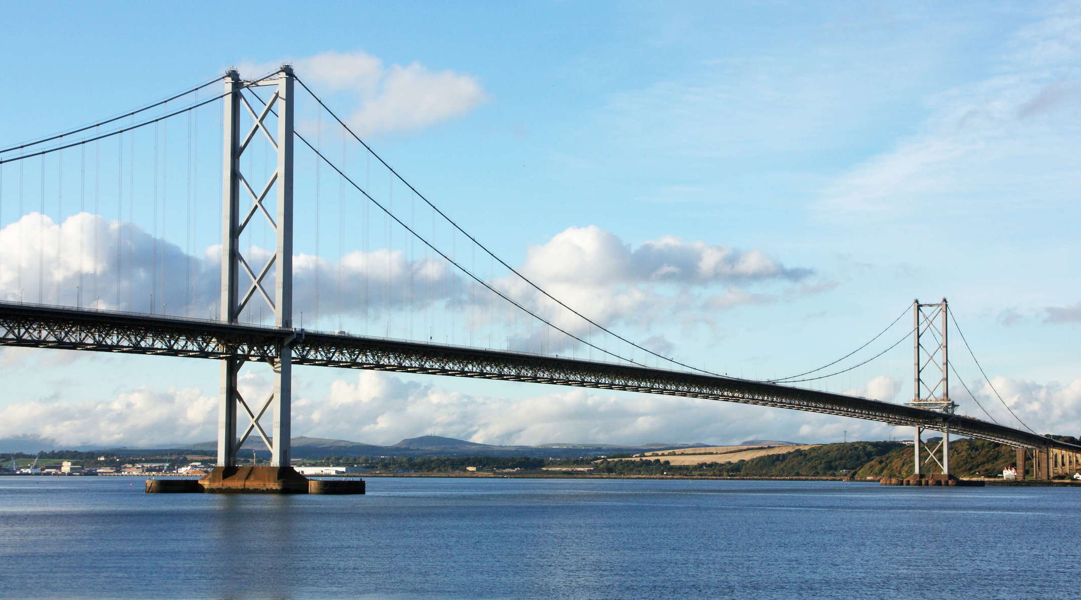 South Queensferry  |  Firth of Forth with Forth Road Bridge