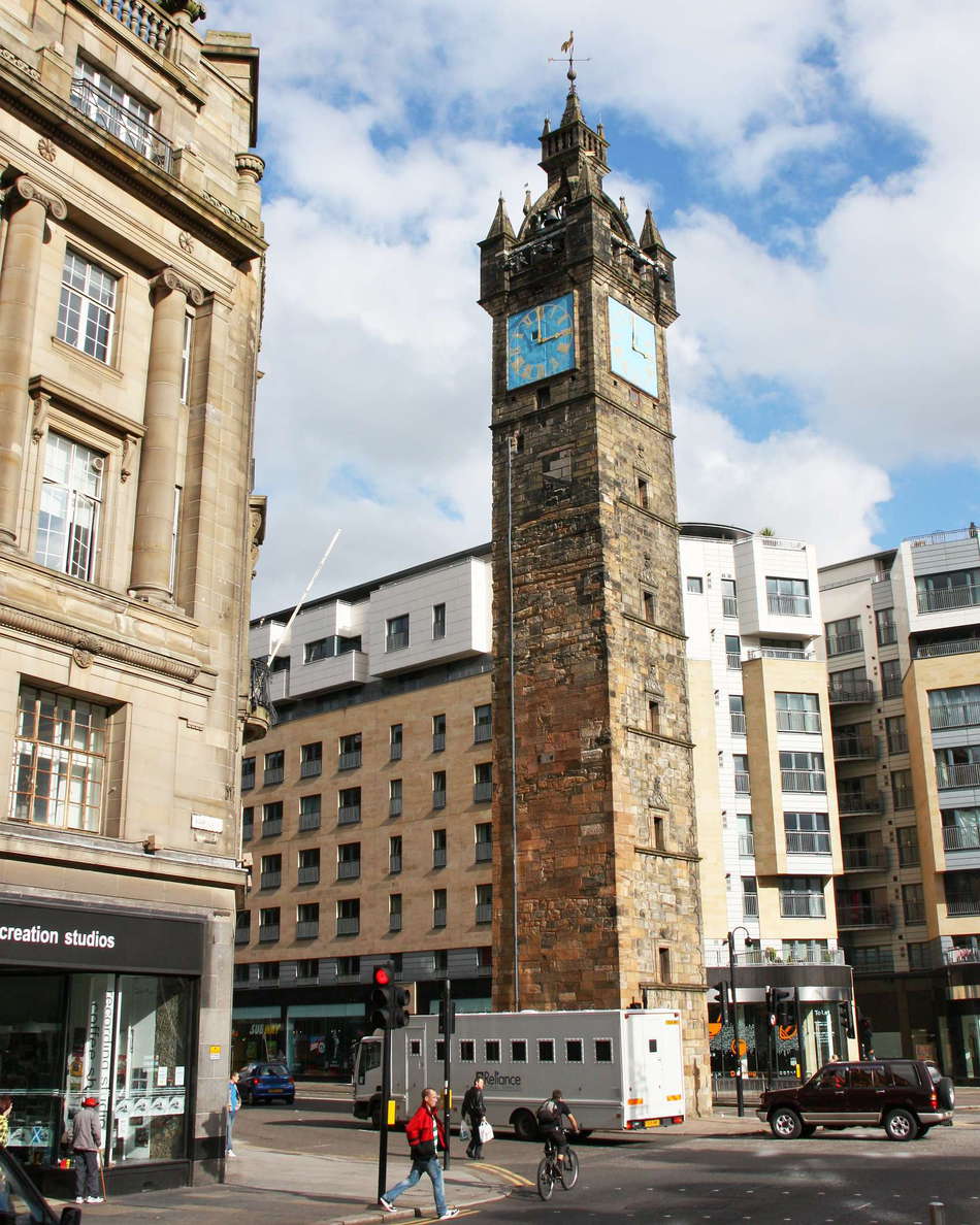 Glasgow  |  Glasgow Cross with Tolbooth Steeple