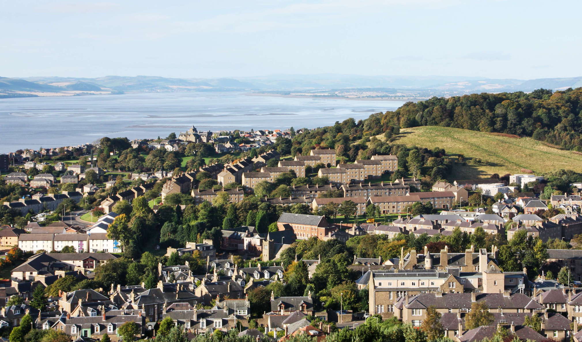 Dundee with Firth of Tay