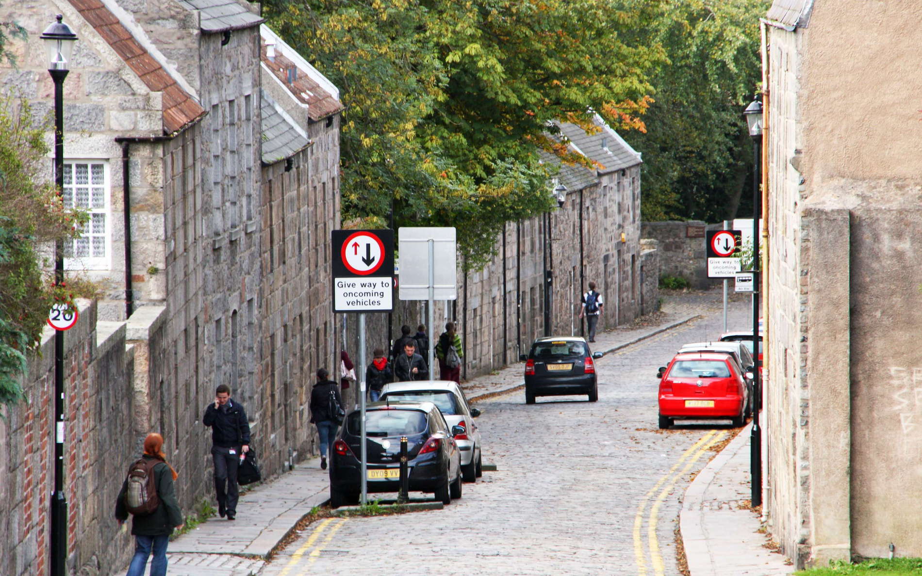 View in northwestern direction along one of the main thoroughfares of this medieval town WI_uks074.jpg