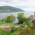 Urquhart Castle with Loch Ness