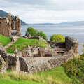 Urquhart Castle with Loch Ness