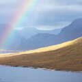 Loch Loyne with rainbow