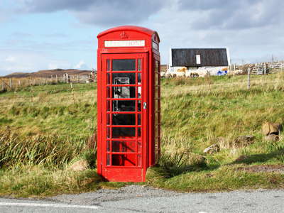 Isle of Skye  |  Phone box