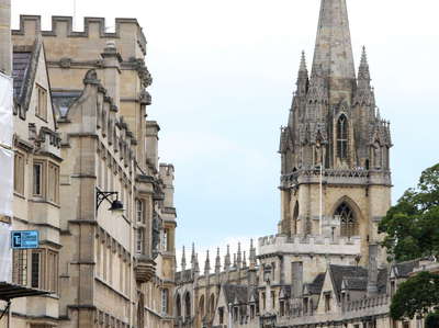 Oxford  |  High Street with University Church