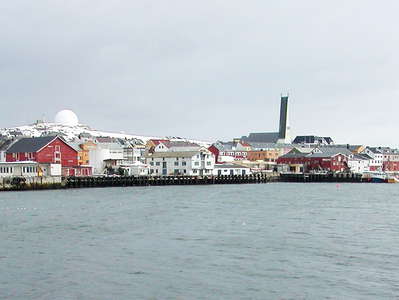 Vardø with harbour