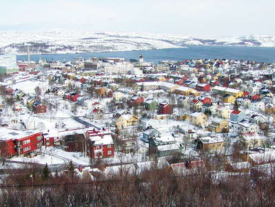 Kirkenes with Bøkfjorden