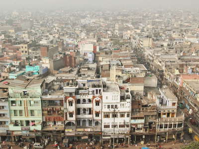 Delhi  |  View of Old Delhi