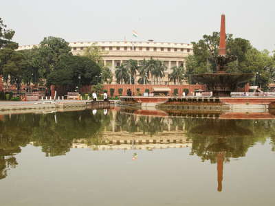 New Delhi  |  Parliament Building