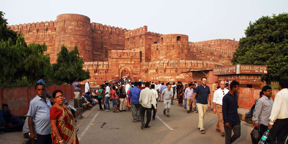 Agra Fort  |  Main entrance
