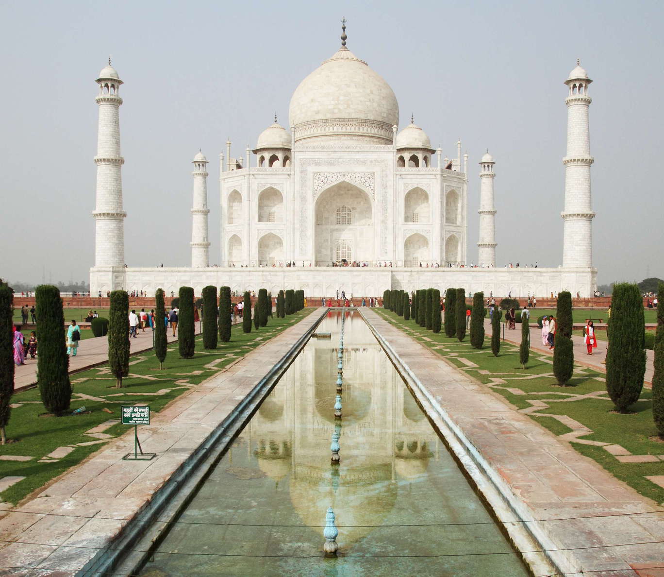 Agra  |  Reflection of Taj Mahal