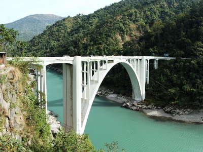 Sevoke  |  Teesta River with Coronation Bridge