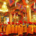 Darjeeling  |  Prayer ceremony at Dali Monastery