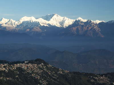 Darjeeling with Kangchenjunga