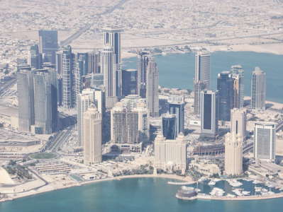 Doha  |  Skyline of West Bay