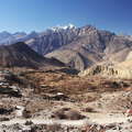 Jhong Khola Valley  |  Panoramic view with Ranipauwa