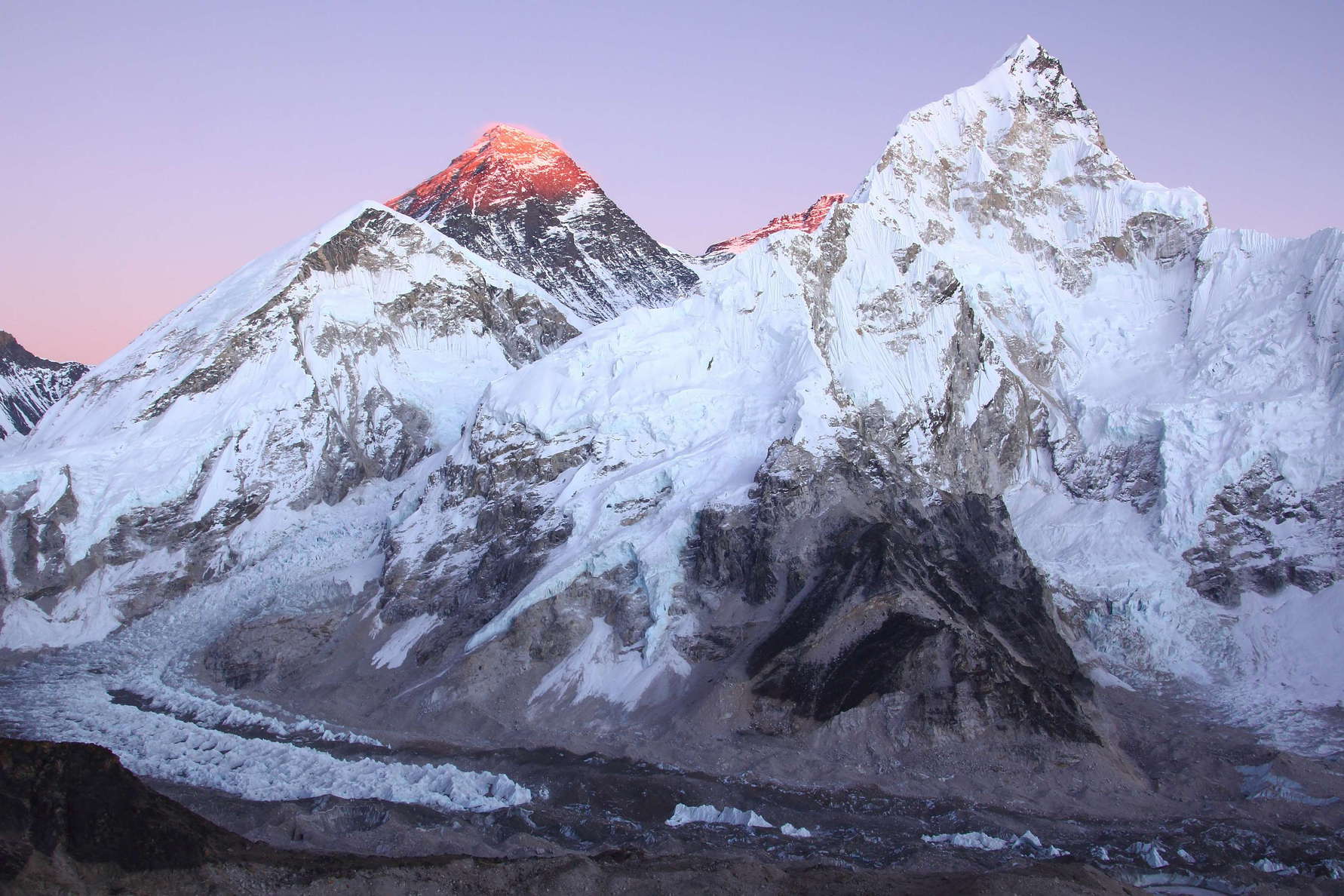 Khumbu Himal  |  Mt. Everest and Nuptse west face