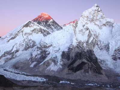 Khumbu Himal  |  Mt. Everest and Nuptse west face