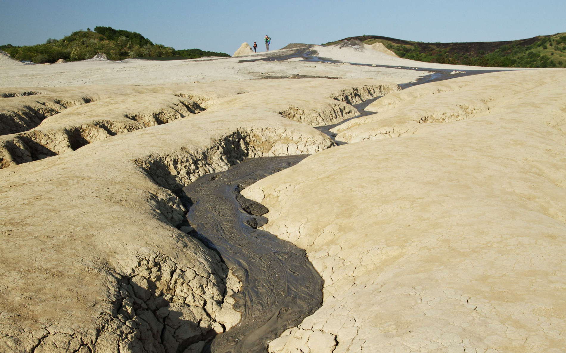 Pâclele Mari  |  Mud volcano with outflow