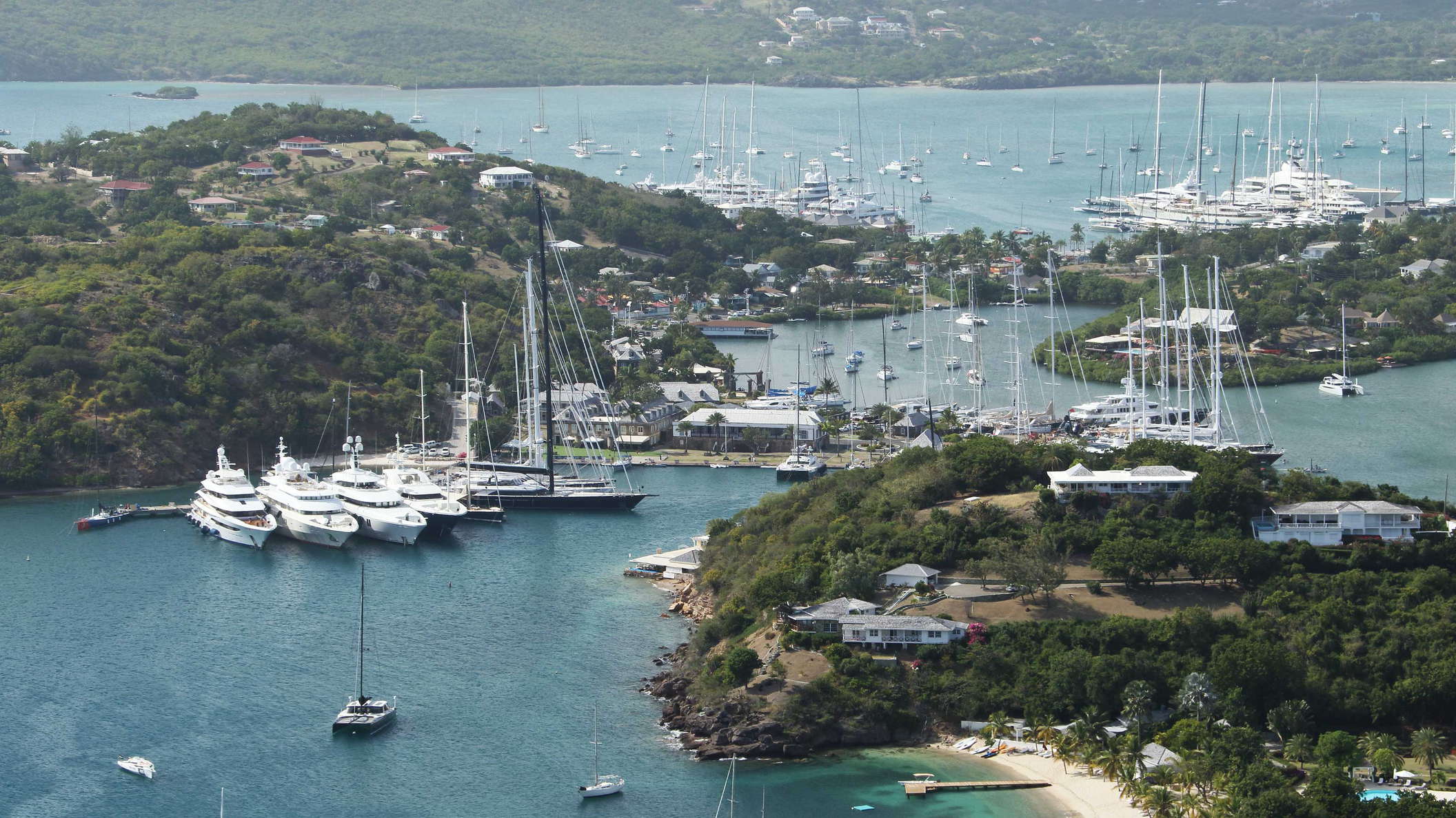 English Harbour and Falmouth Harbour