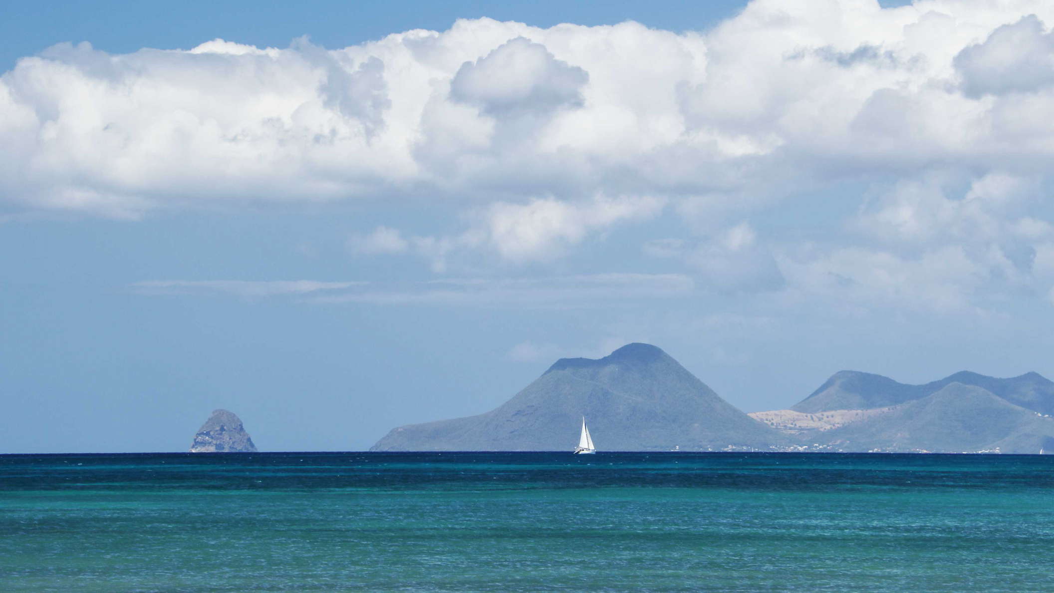 Rocher du Diamant and Morne Larcher