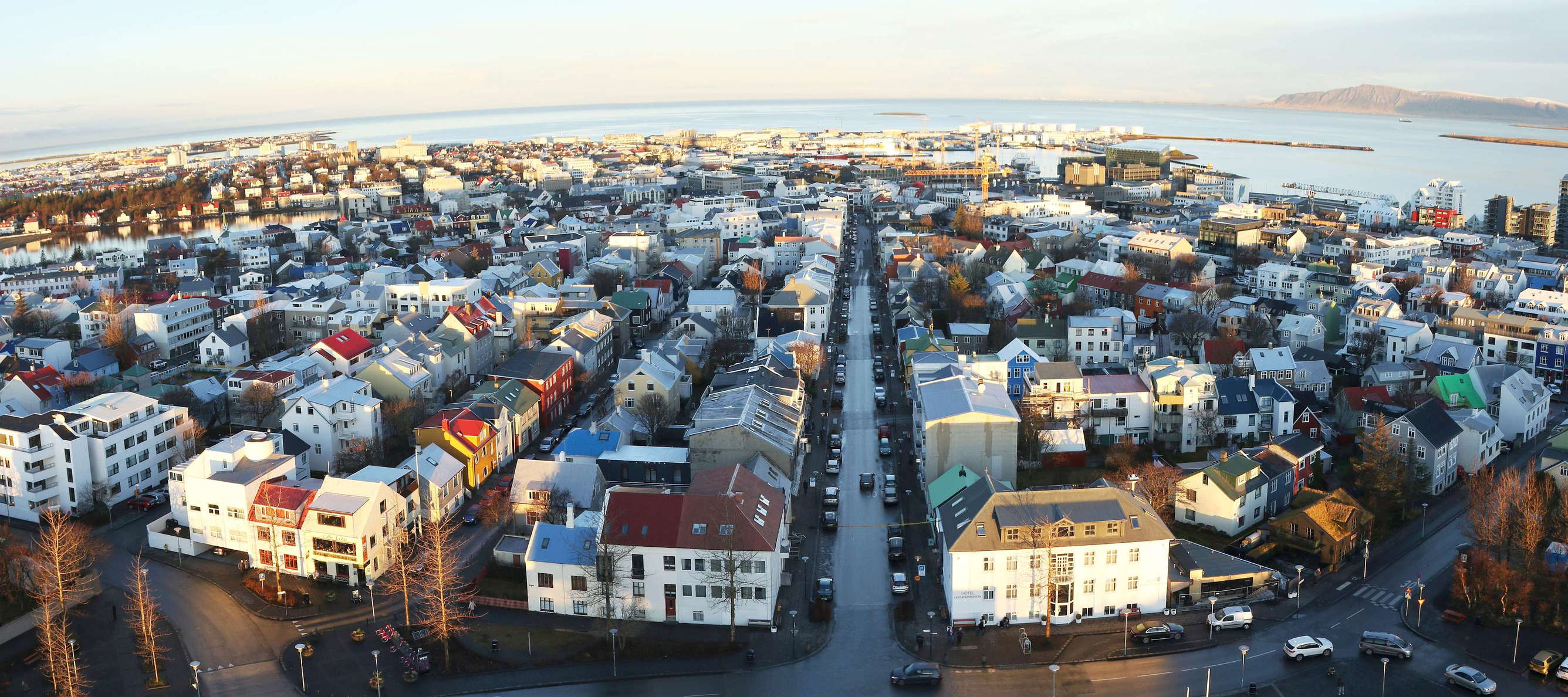 Reykjavik | Panorama of city centre