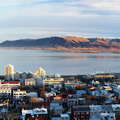 Reykjavik with Kollafjörður and Esjan