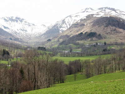 Monts du Cantal with Puy de Peyre Arse