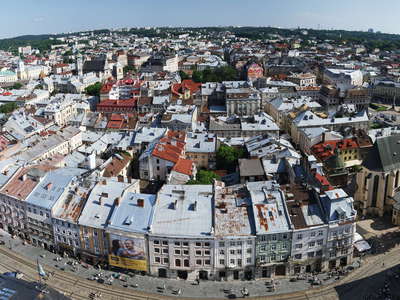 Lviv | Panoramic view of Old Town
