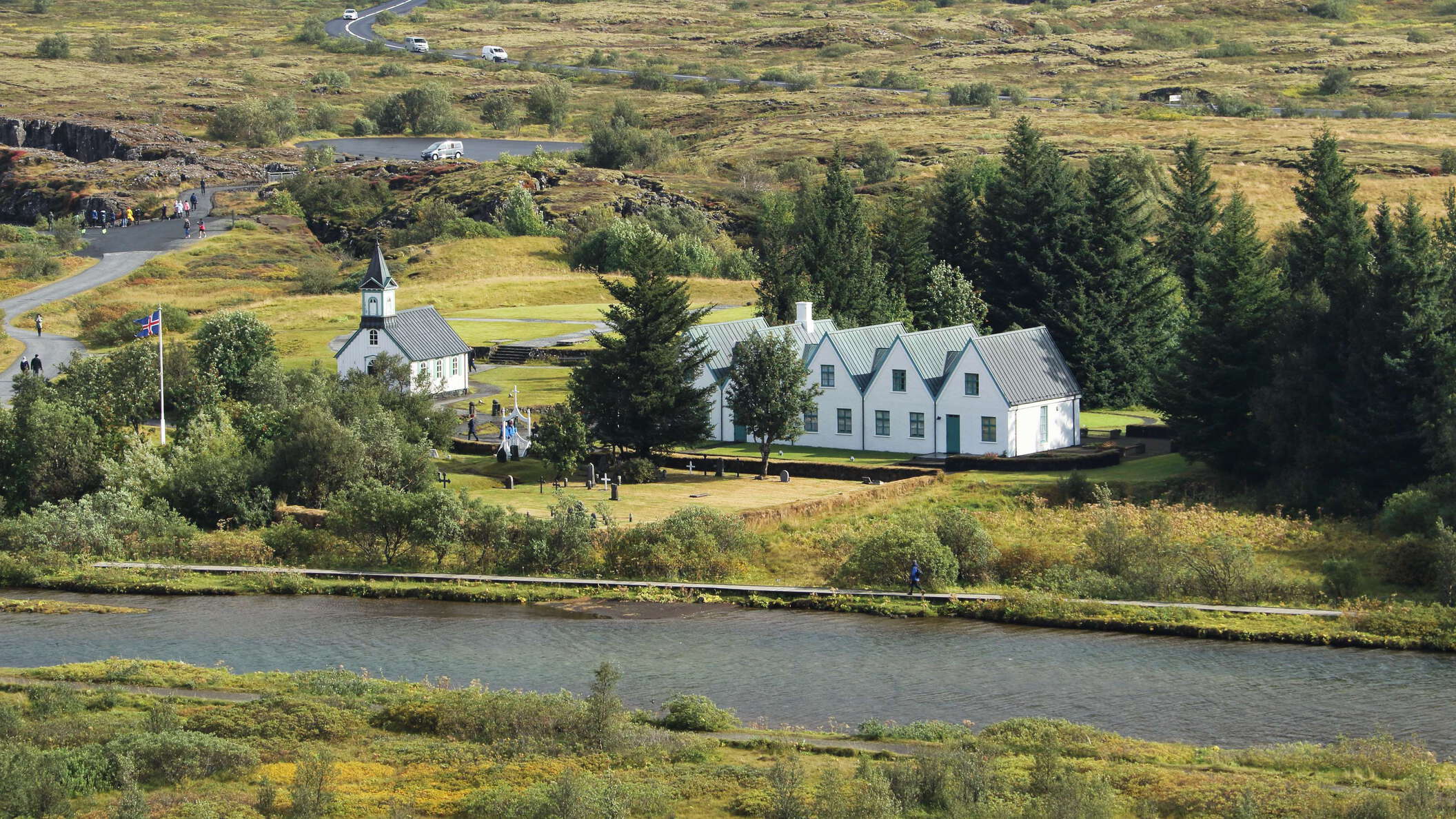 Þingvellir | Þingvallakirkja and Þingvallabær