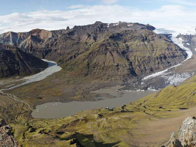 Morsárdalur with Morsárjökull