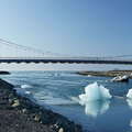Jökulsárlón | Outlet with icebergs and bridge