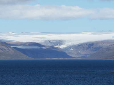 Ísafjarðardjúp with Drangajökull