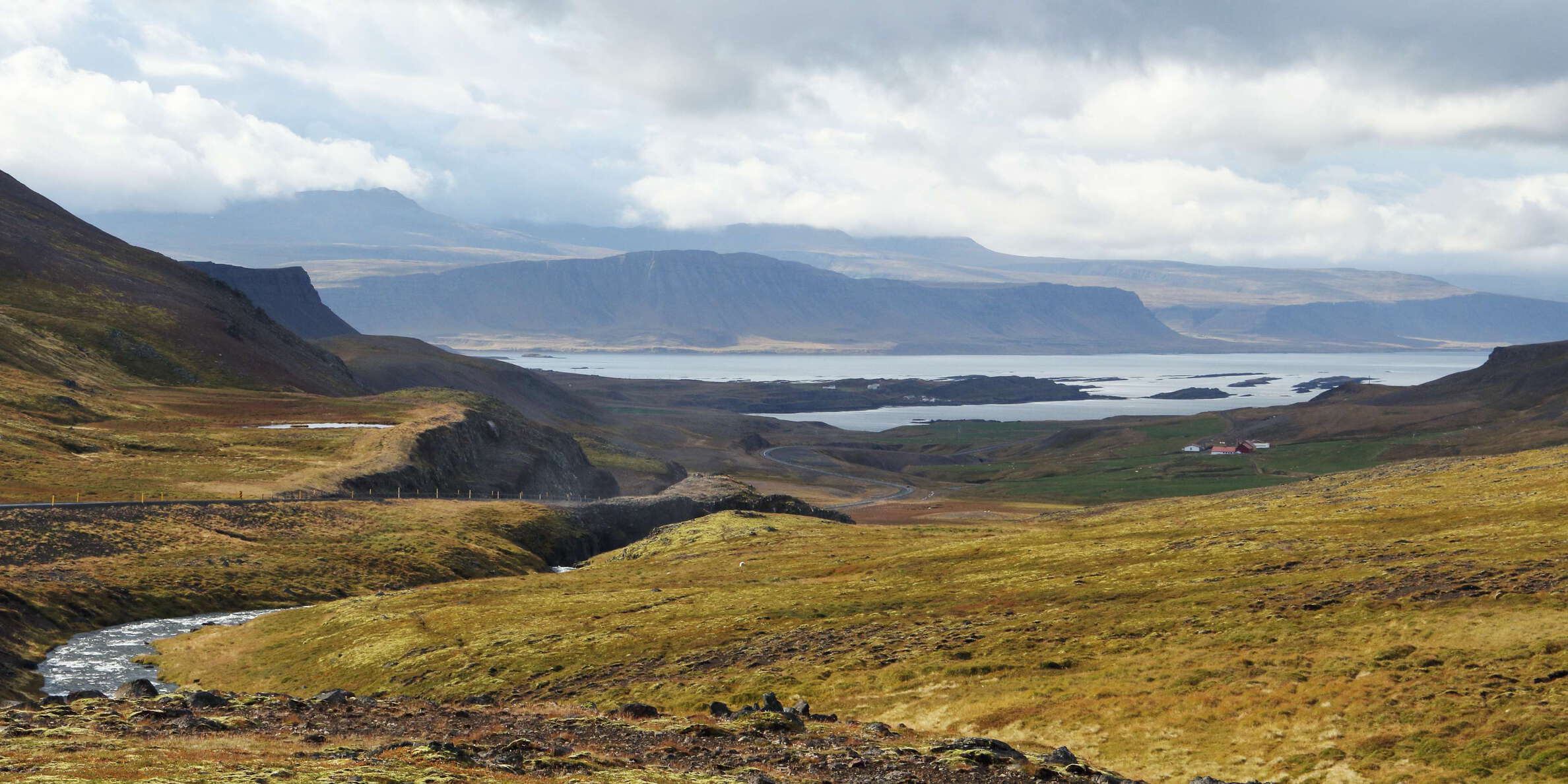 Geirdalsá Valley and Breiðafjörður