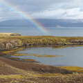 Hvammsfjörður with rainbow