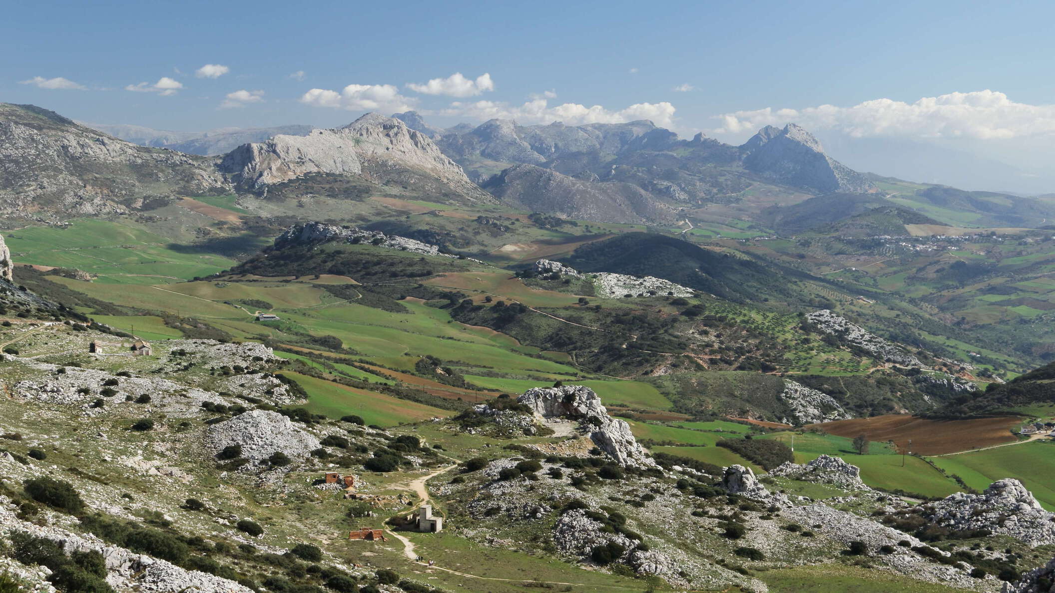 Cordillera Antequerana with Sierra del Co