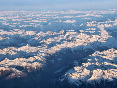 Val di Poschiavo and Bernina Mountains
