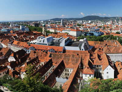 Graz | Panoramic view from Schloßberg