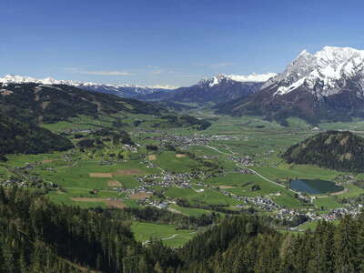 Enns Valley with Grimming and Dachstein