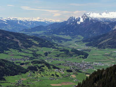 Enns Valley with Dachstein and Hohe Tauern