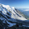 Mont Blanc with Bossons Glacier | Panoramic view