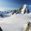 Grandes Jorasses and Mont Blanc | Panoramic view