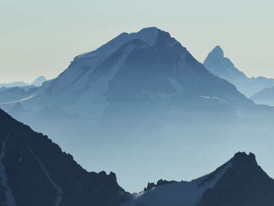 Valais Alps | Grand Combin and Matterhorn